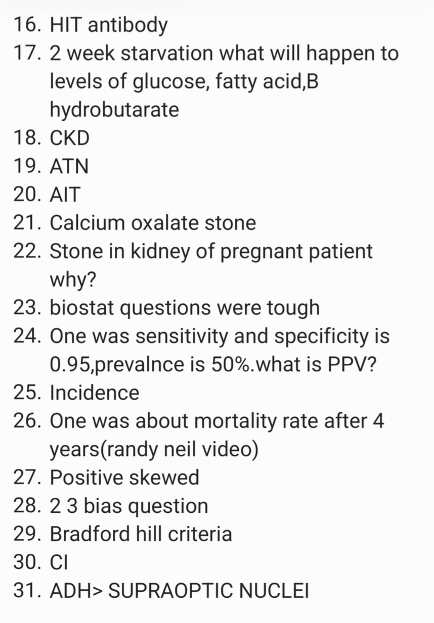 USMLE Step 1 Recalls 2026